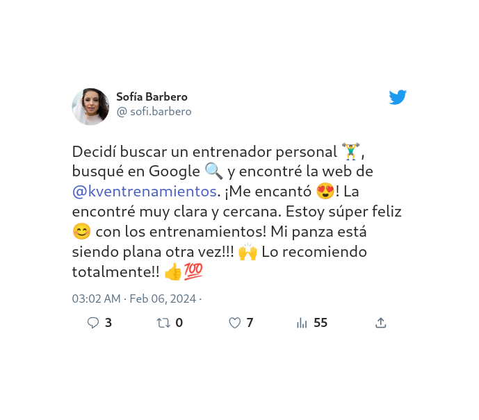 Testimonios de clientes de Korina Villanueva